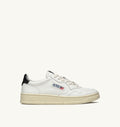 ZAPATILLAS BAJAS MEDALIST EN CUERO BLANCO Y NEGRO