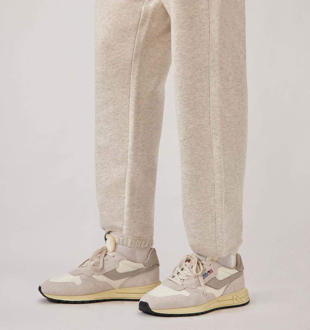 ZAPATILLAS BAJAS REELWIND EN NYLON Y ANTE BLANCO