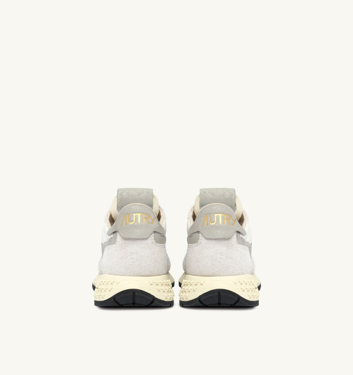 REELWIND LOW SNEAKERS IN WHITE NYLON AND SUEDE