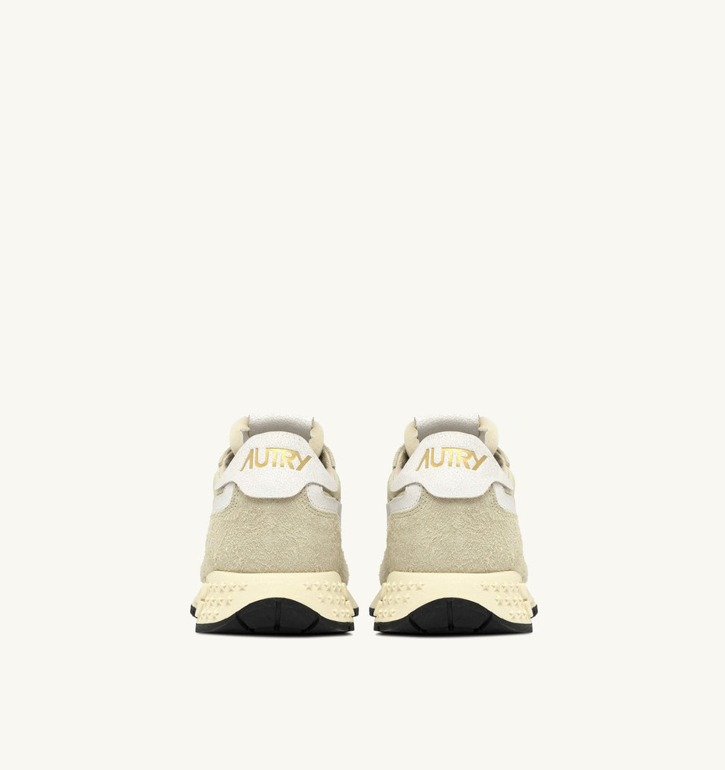 ZAPATILLAS BAJAS REELWIND EN NYLON Y ANTE COLOR HAY
