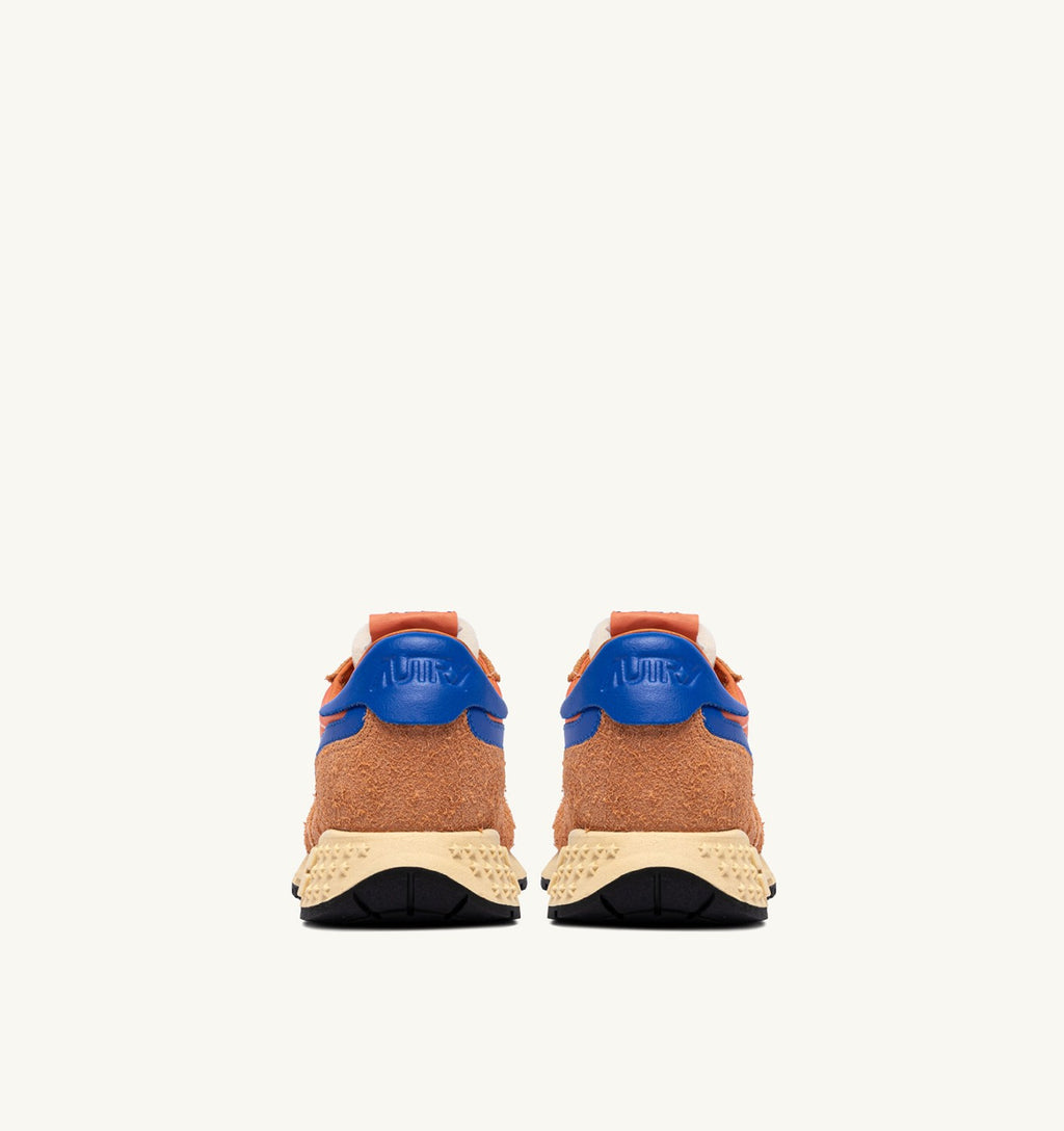 Zapatillas bajas REELWIND en nylon y ante de colores Canova y Strong Blue