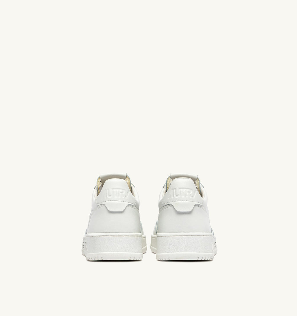 DEPORTIVAS BAJAS MEDALIST EN PIEL BLANCA